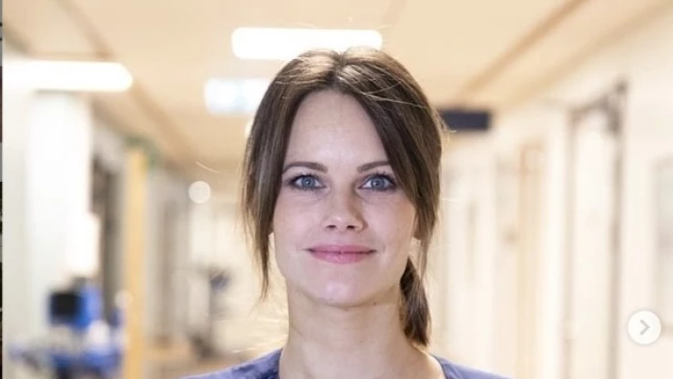 VIDEO: La princesa Sofía se apuntó como voluntaria en un hospital COVID-19 de Suecia