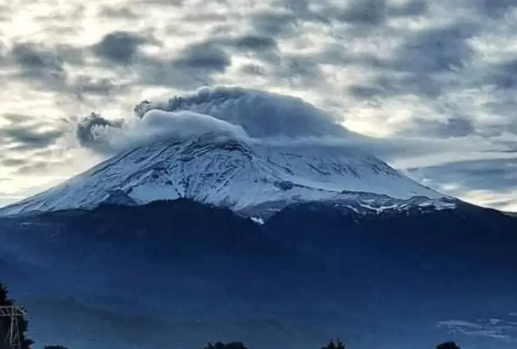 “Don Goyo” despierta bravo; hay alerta de caída de ceniza del volcán Popocatépetl