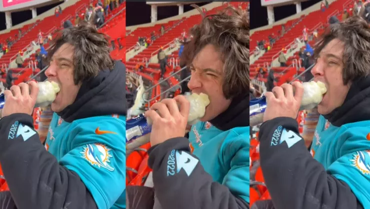 Cerveza congelada partido