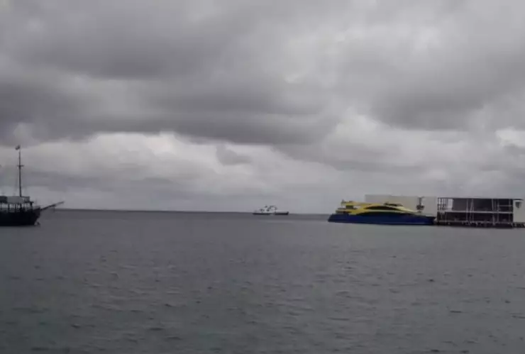 Condiciones del clima afectan la navegación en Cozumel y Playa del Carmen