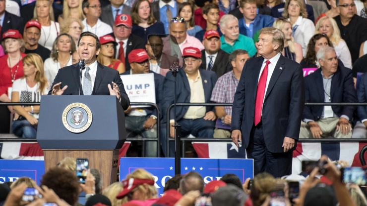 La charla entre Donald Trump y Ron DeSantis de cara a las pr&oacute;ximas elecciones