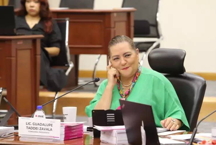 Taddei descarta conflicto al interior del Consejo General del INE