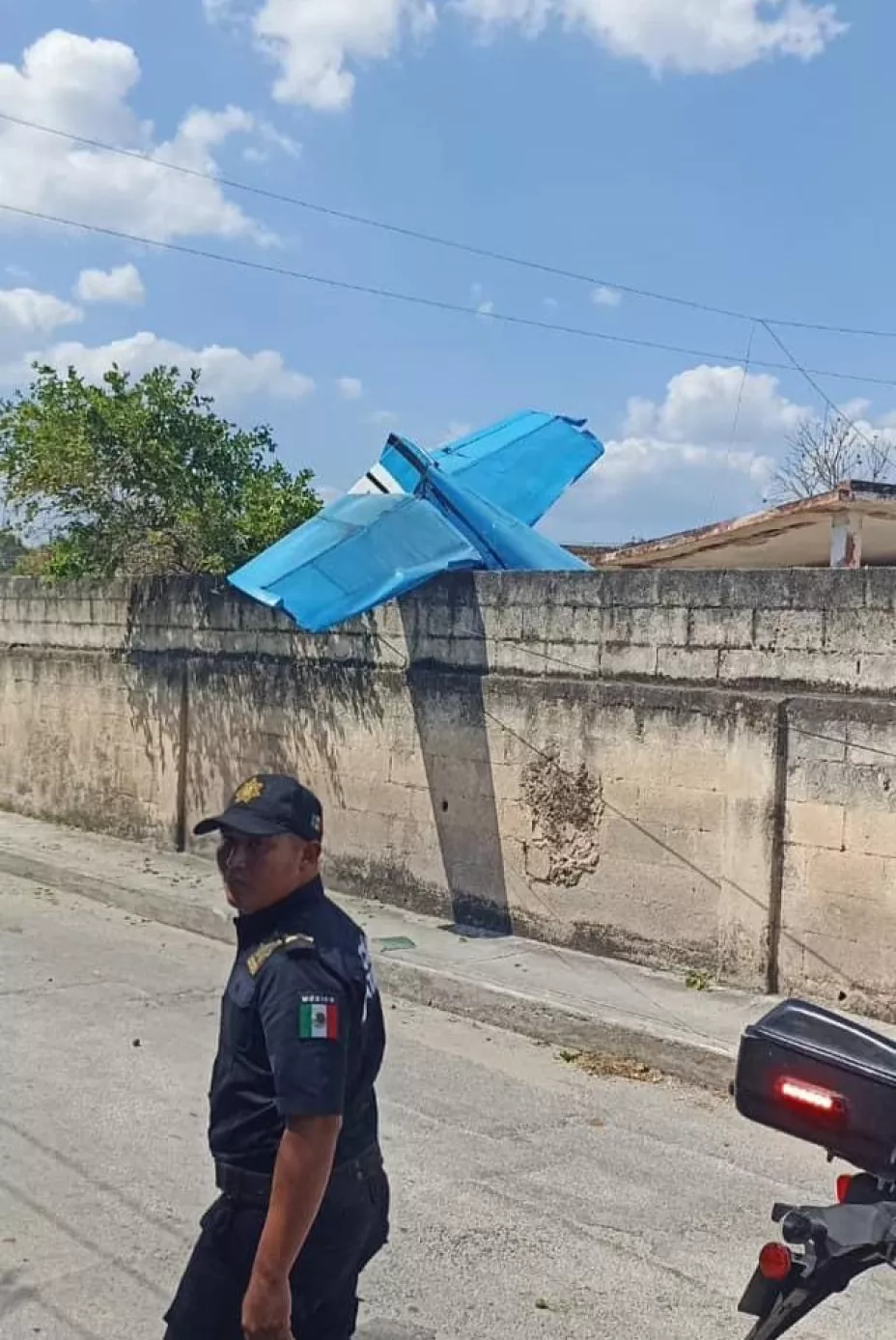 desplome de avioneta en merida