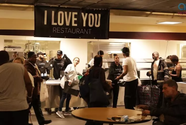 I love you restaurante de Jaden Smith