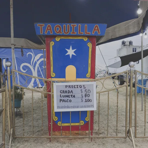 Boletos de taquilla