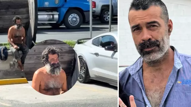 Indigente admira un Mustang en Monterrey y tras hacerse viral encuentra a su familia; video.jpg