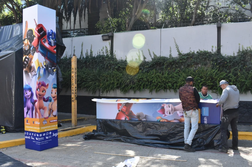 El contenedor de la edición 28 del Juguetón Azteca ya está listo para tu visita.