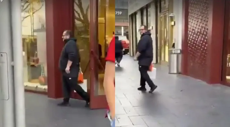 Captan a José Ramón López Beltrán en exclusiva tienda de lujo en Houston