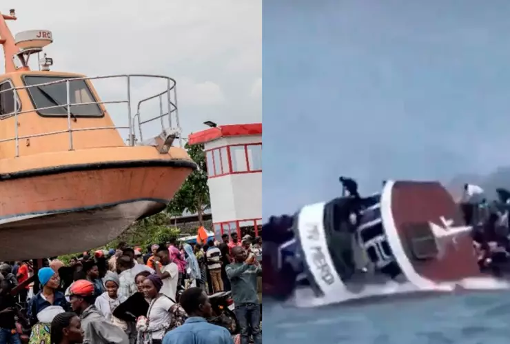 Naufragio deja al menos 78 muertos y decenas de sobrevivientes en República Democrática del Congo