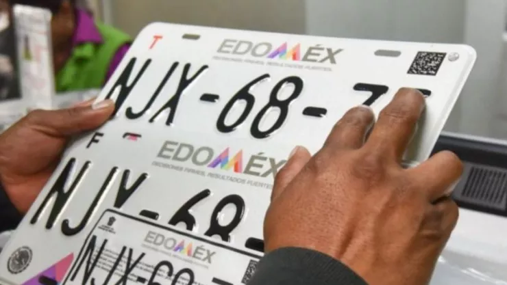 cuando se quitan las placas del Edomex