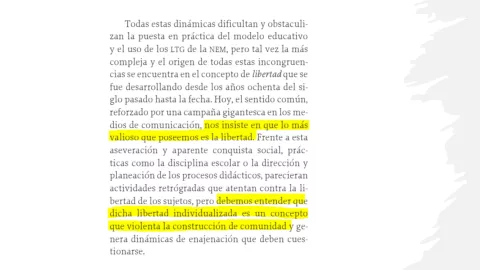 Educación comunista: denostar la libertad