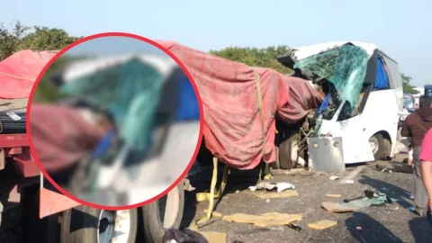 Accidente en autopista en La Tinaja - Cosoleacaque