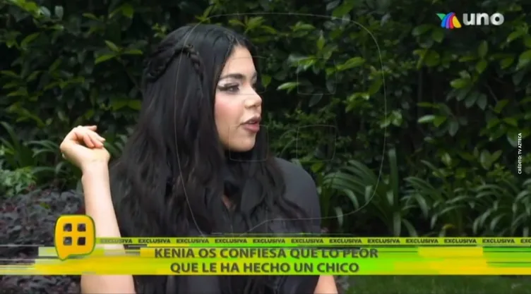 Kenia Os revela qué es lo peor que le ha hecho un ex.