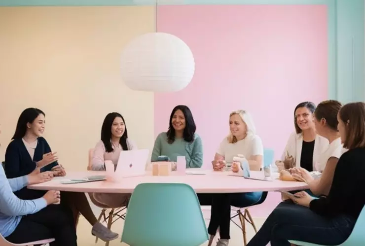 Mesa redonda: Según la psicología todos quedan expuestos por igual, la conversación fluye y las conexiones son más naturales.