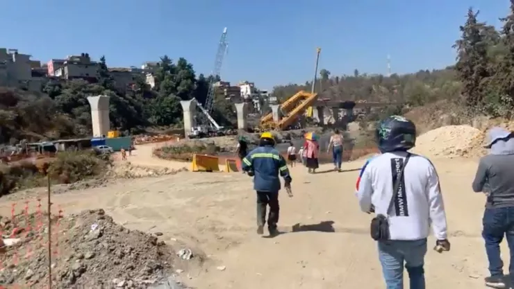 Vecinos invaden las obras del Tren Interurbano y piden detener construcción