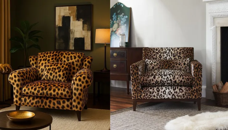 Decoración estampado de animales