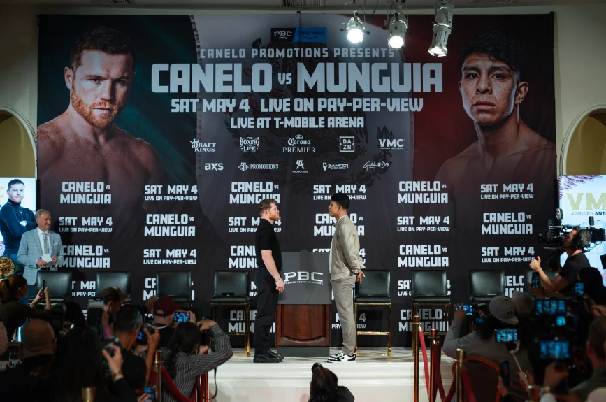 Conferencia de prensa oficial Canelo Álvarez vs Jaime Munguía