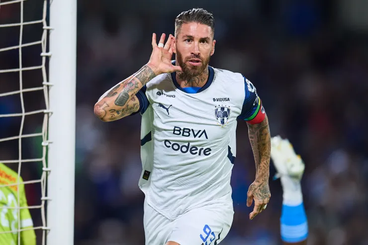 rayados sergio ramos gol cruz azul