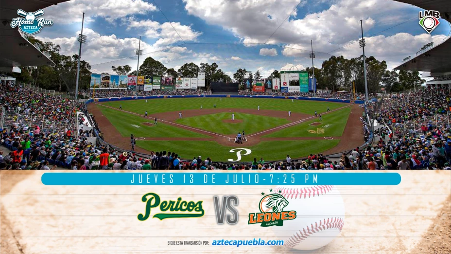 Pericos de Puebla vs Leones de Yucatán donde ver en vivo