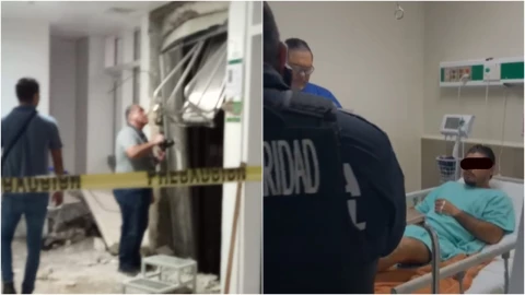 Camillero declara niña murió elevador del IMSS Playa del Carmen