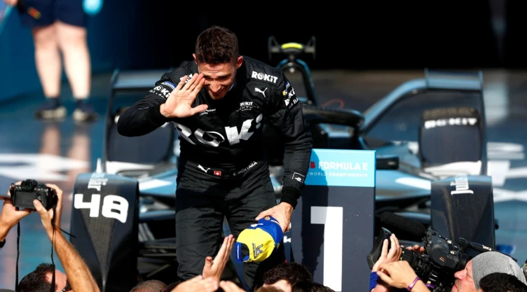 Edoardo Mortara, ganador del E-Prix de Marrakech