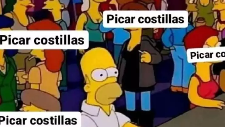 Le pican las costillas Origen de la tendencia en redes sociales