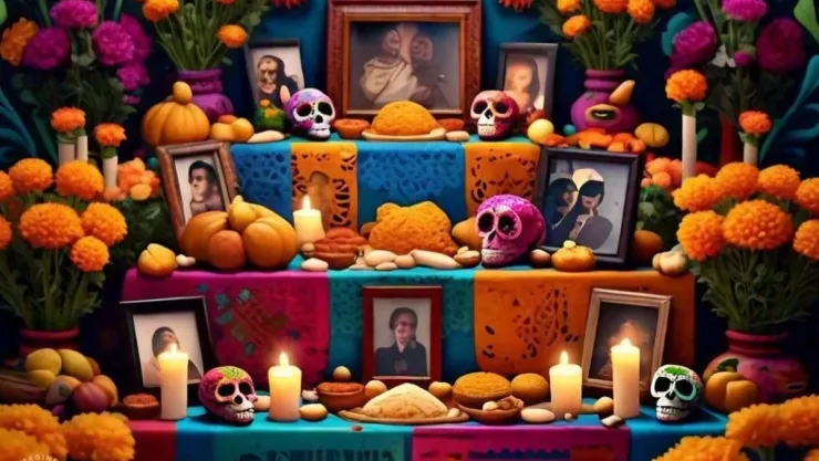Altar de Día de Muertos