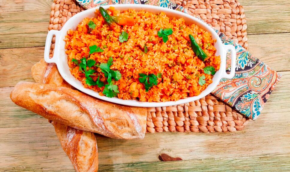 Receta Arroz rojo