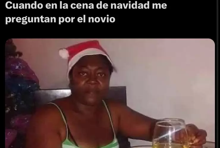 Memes recalentado 2024 por cena navideña
