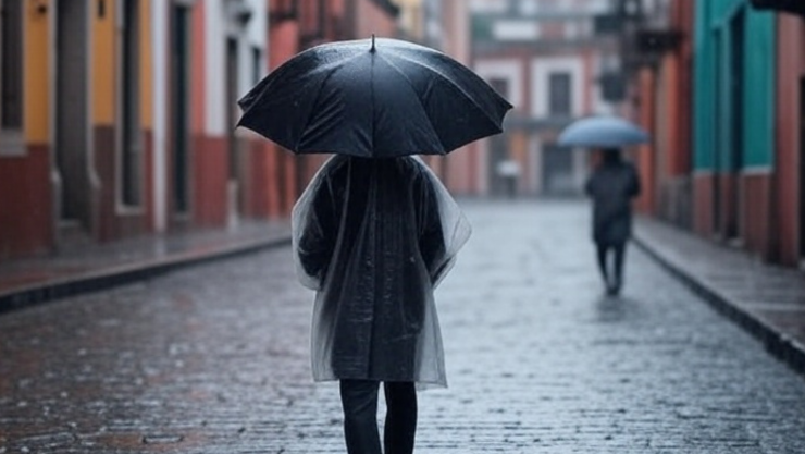 Lluvias en León