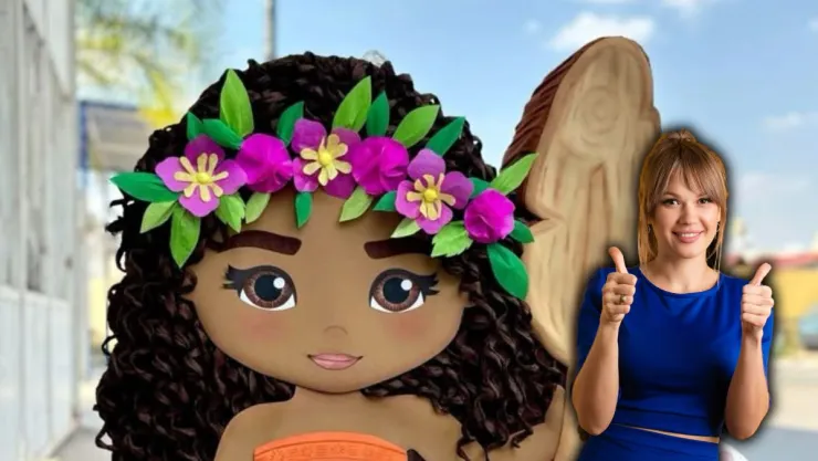 3 diseños de piñatas caseras de Moana; ideales para los cumpleaños de los niñas
