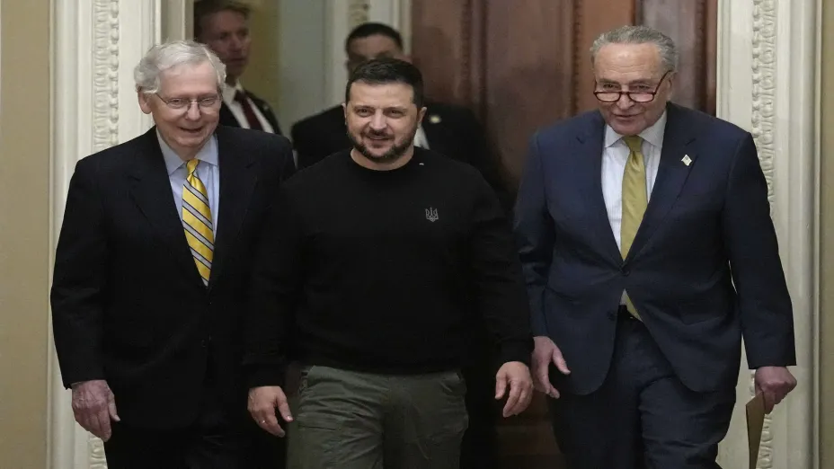 Volodymyr Zelenskyy
Mitch McConnell
Chuck Schumer
