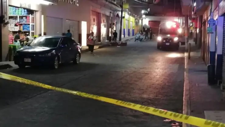 Balacera en Papantla.