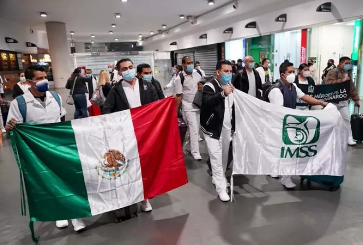 medicos imss llegan a cdmx