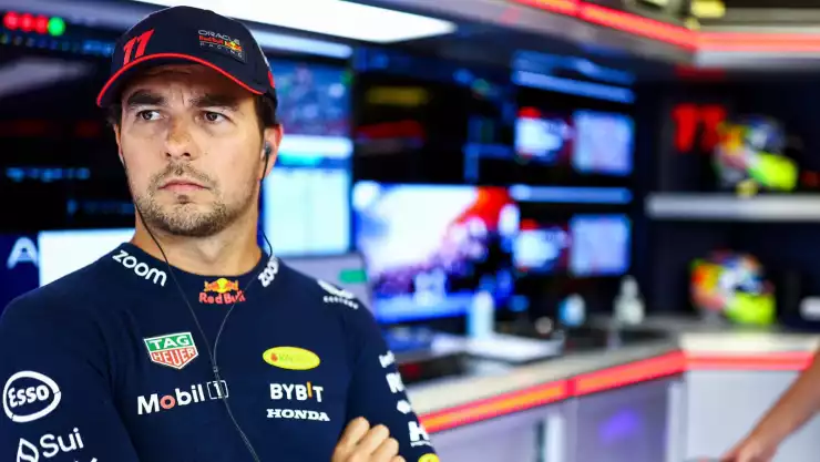 ¿Molesto? Checo Pérez desobedeció a Red Bull Racing en el GP de Italia