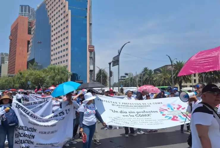 Bloqueos CDMX hoy por integrantes de la CNTE y colectivos