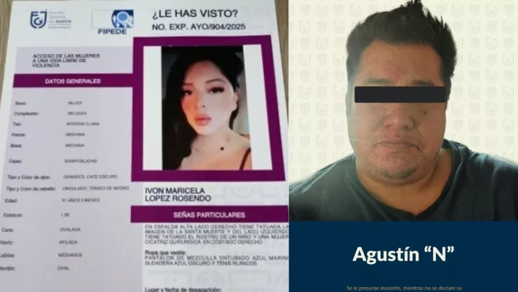 Caso Ivone Maricela: vinculan a proceso a Agustín “N” por feminicidio; fue detenido en Orizaba