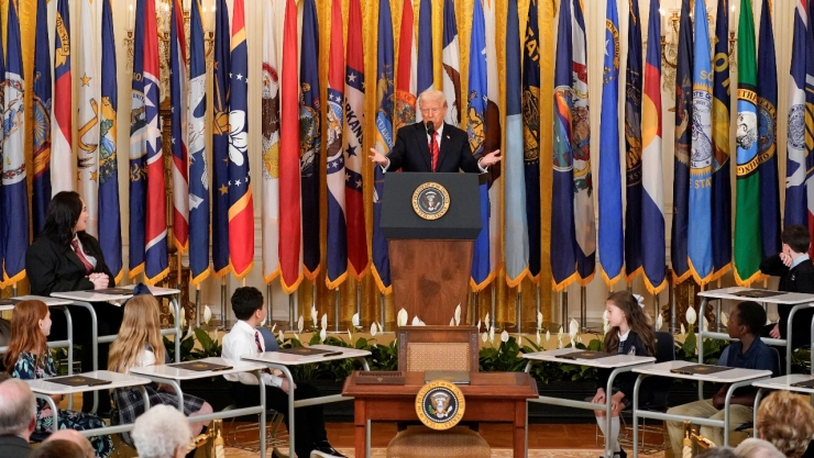 Trump inicia proceso para desmantelar el Departamento de Educación