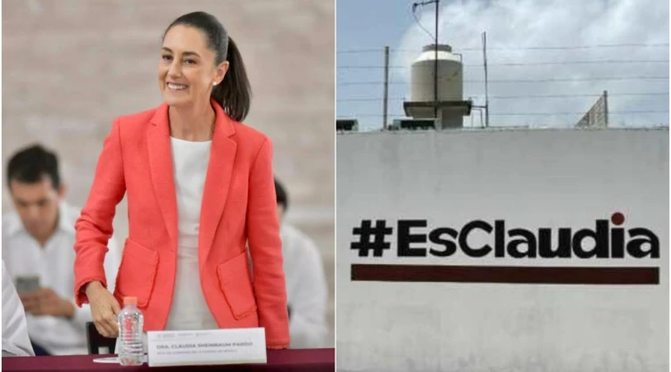 INE ordena a Sheinbaum deslindarse de la campaña en redes #EsClaudia