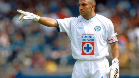 ‘Conejo’ Pérez fue campeón con Cruz Azul