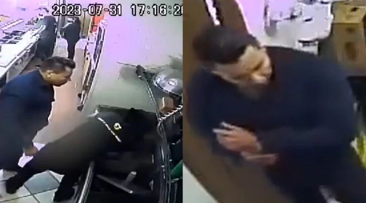 Hombre golpea a empleado Subway en SLP