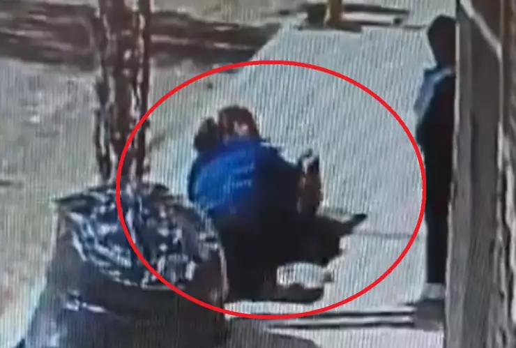 mujer cae coladera sin tapa obras tehuacán video