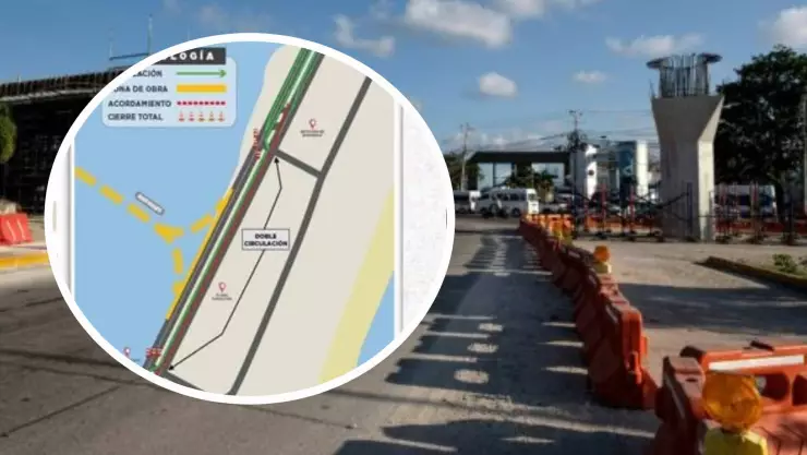 ¡A partir de HOY! Anuncian cierre vial en el Boulevard Kukulcán de Cancún para los próximos tres días