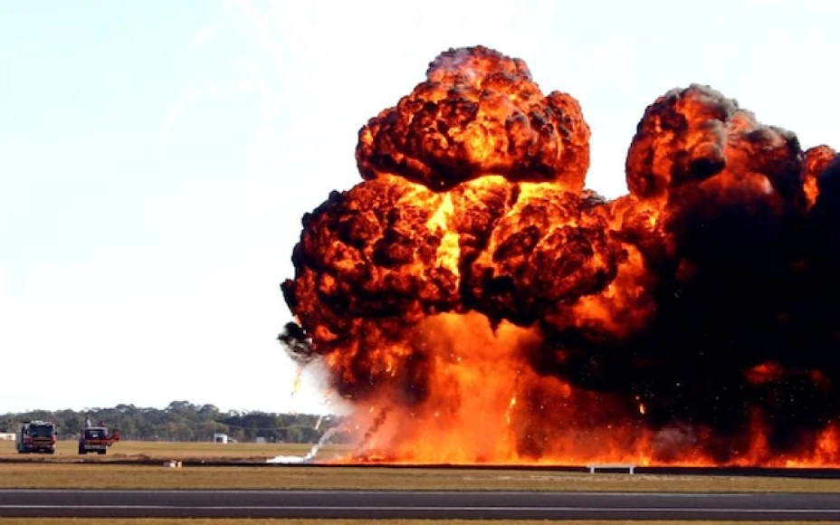 Explosión en la planta química Williams, ubicada unos 30 kilómetros al sur de Baton Rouge