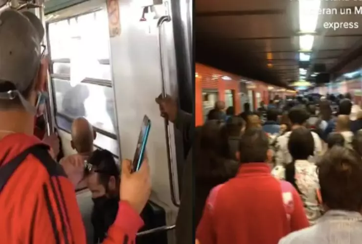 VIDEO - Conductor de tren eléctrico no da la parada en todo un viaje