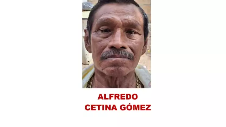 Buscan a don Alfredo Cetina Gómez; tiene 72 años de edad y desapareció hace 24 horas en Pedregales de Mulsay I