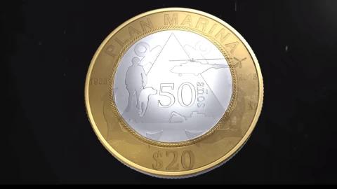 Moneda de 20 pesos del Plan Marina.jpg