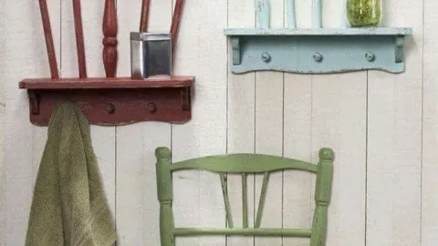 6 ideas para reemplazar el típico perchero de entrada por soluciones más vintage