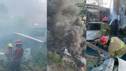 Lista de incendios registrados en Tabasco durante las últimas horas y zonas afectadas