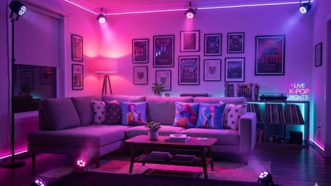 3 ideas para decorar tu sala al estilo KPop Demon Hunters sin gastar mucho